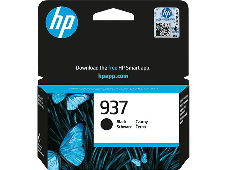 HP Inkpatroon 937 Zwart (4s6w5ne#301)