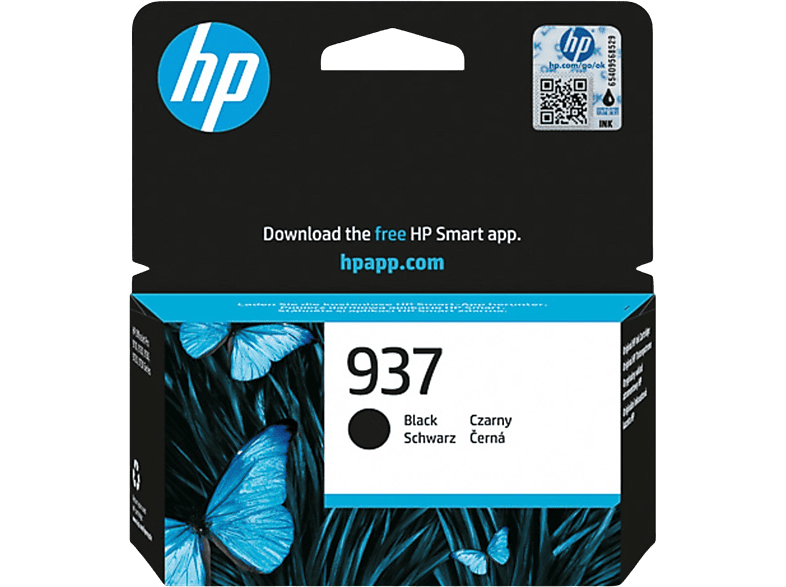 Cartouche d'encre noire HP 937