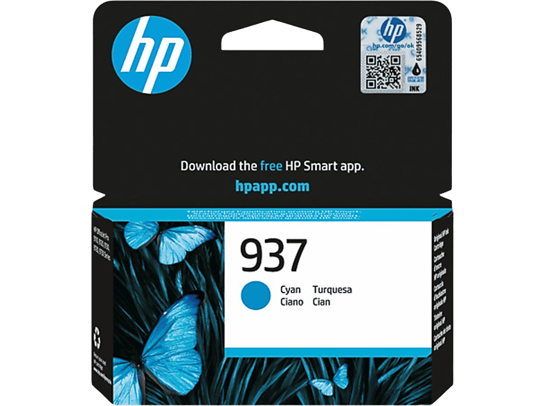 HP Inkpatroon 937 Cyaan (4s6w2ne#301)