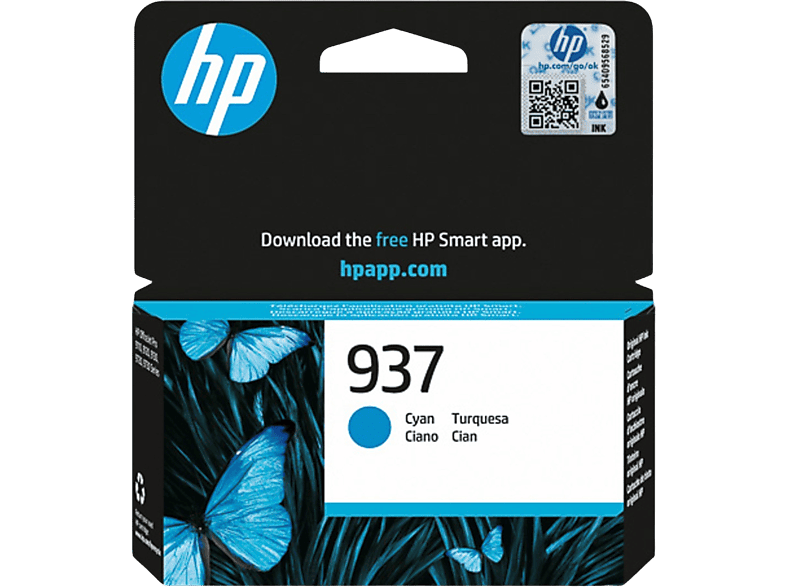 Cartouche d'encre HP 937 Cyan