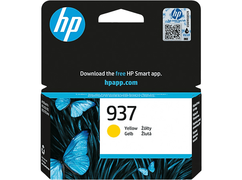 Cartouche d'encre jaune HP 937