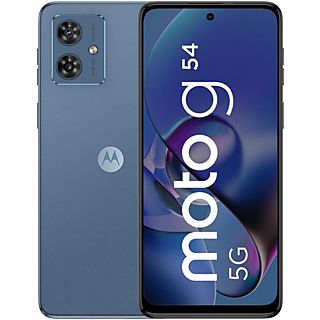 Móvil - Motorola G54 5G, Azul oscuro, 256 GB, 12 GB RAM, 6.5" Full HD+, MediaTek Dimensity 7020, 5000 mAh, Android