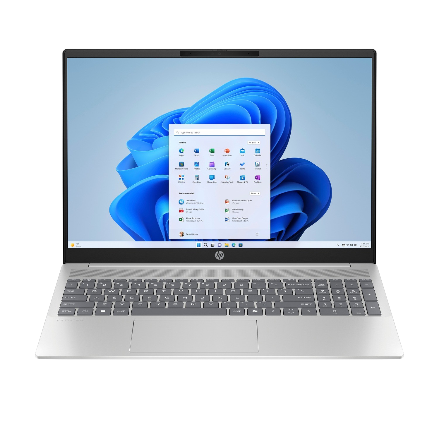 HP Pavilion 16-ag0000nb | 16 inch - WUXGA - AMD Ryzen 7 8840U - 16