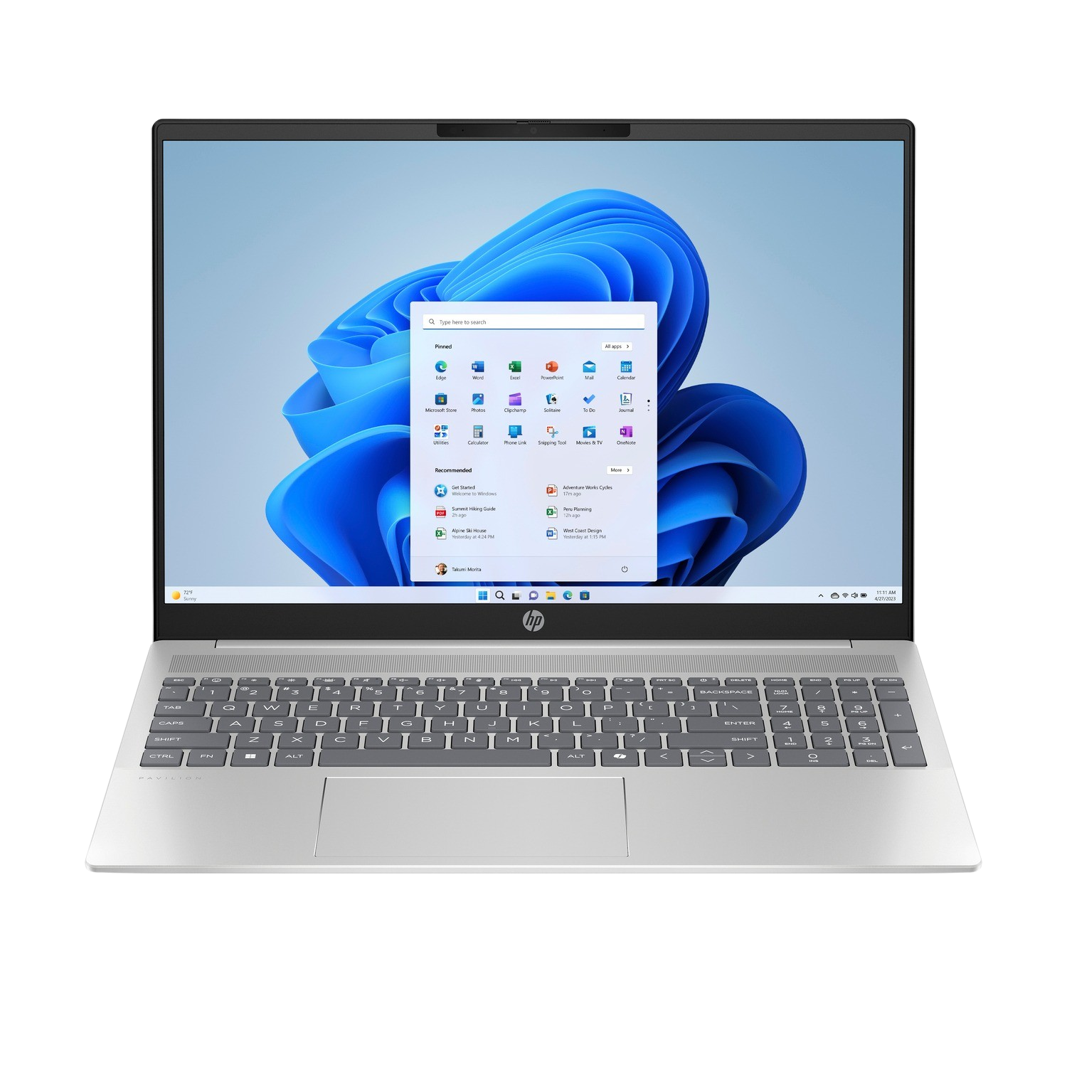 HP Pavilion 16-ag0002nb - 16 inch - WUXGA - AMD Ryzen 5 8540U - 16 GB - 512 GB - AMD Radeon Graphics