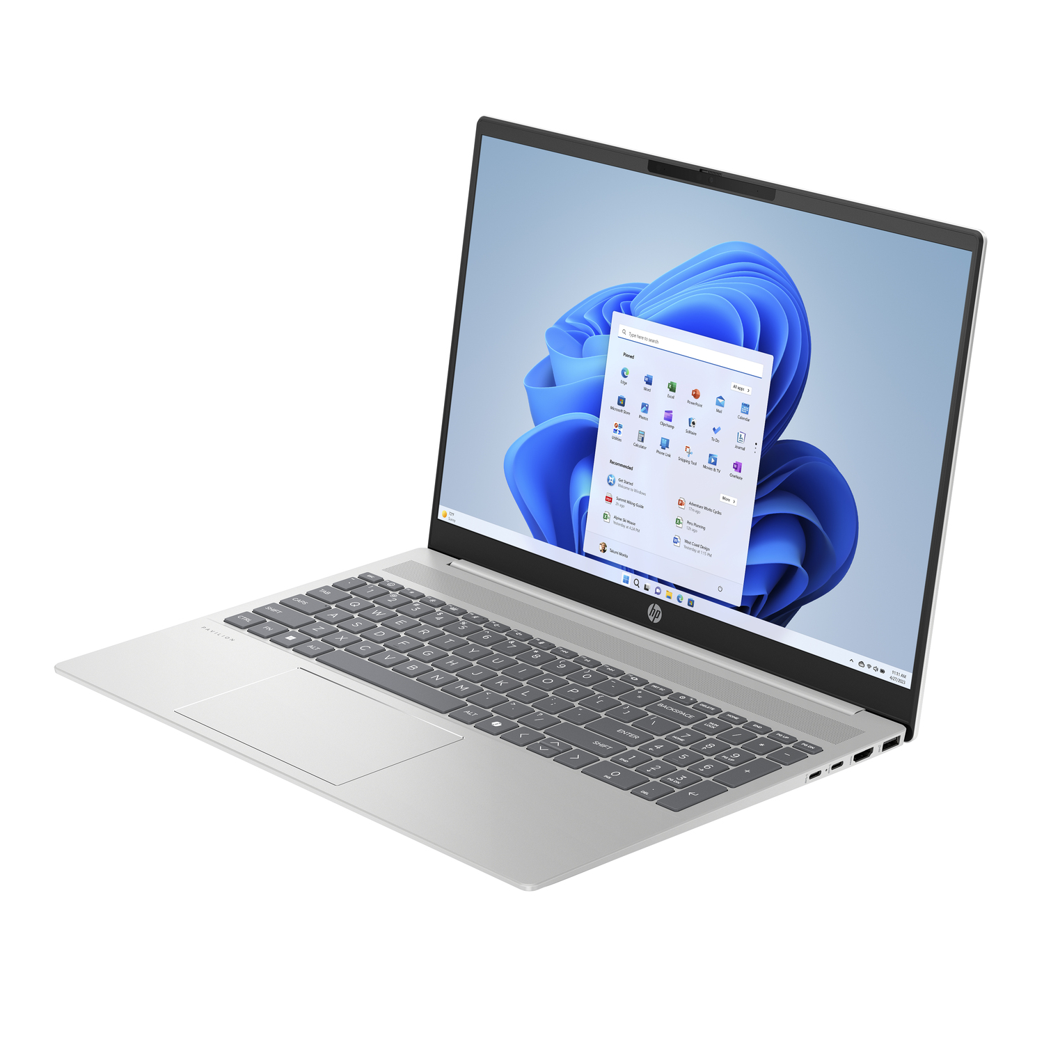 HP Pavilion 16-ag0002nb - 16 inch - WUXGA - AMD Ryzen 5 8540U - 16 GB - 512 GB - AMD Radeon Graphics