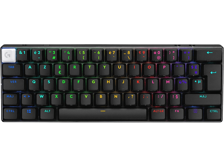 Logitech Draadloos Gaming Toetsenbord G Pro X 60 Lightspeed Azerty Zwart (920-011906)