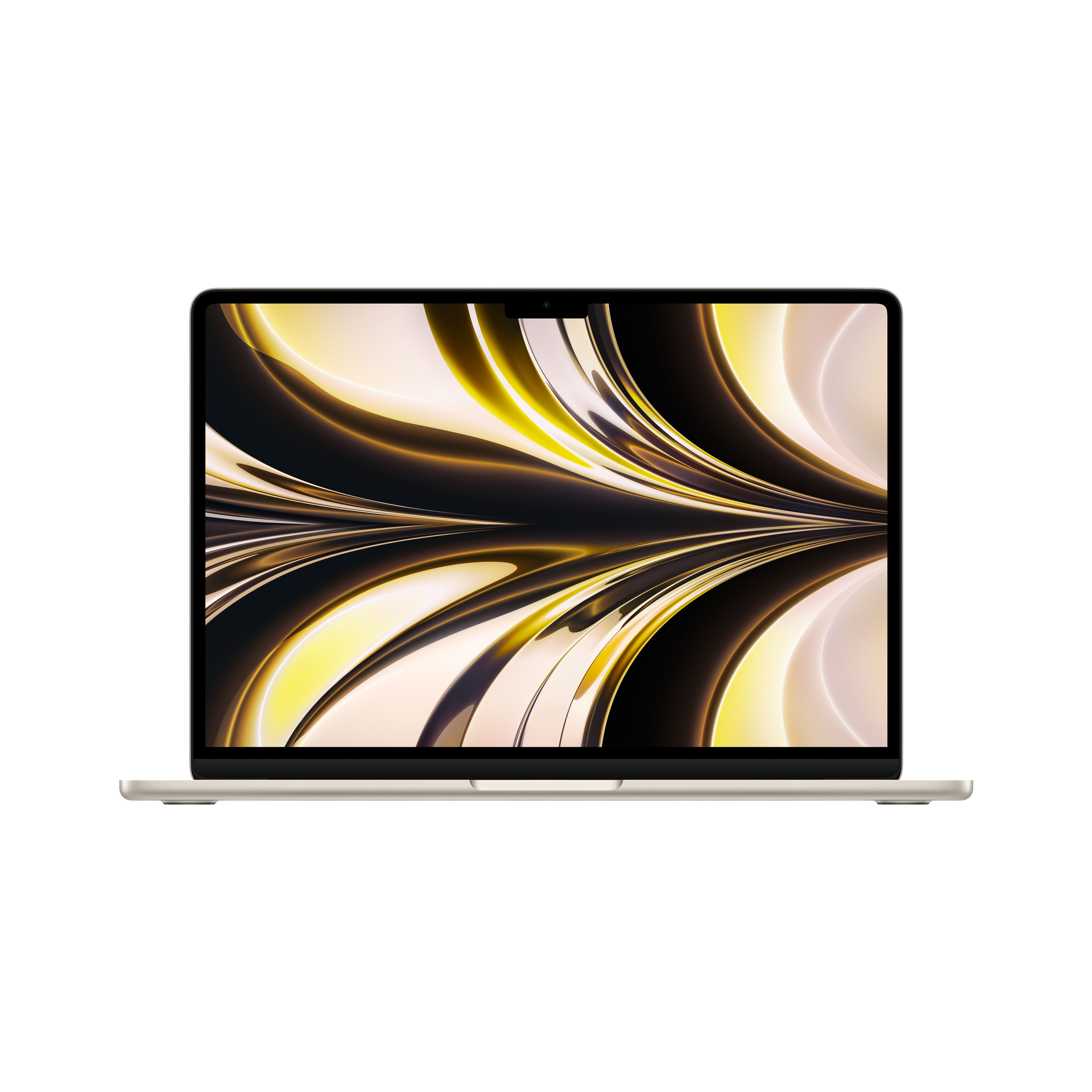Apple MacBook Air (2022) MLY23Y/A, 13.6" Retina, Chip M2 Apple, CPU de 8 núcleos, GPU de 10 núcleos, 16GB RAM, 2TB de SSD, USB-C 70W, Blanco estrella