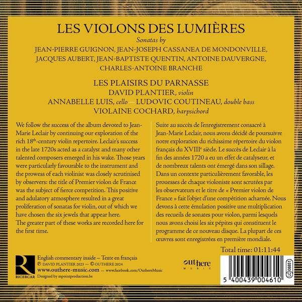 Albumcover mit Musiktitel und Besetzung. Enthält Texte in Englisch und Französisch.