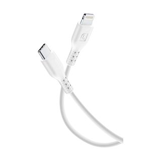 CELLULAR LINE USB-C to Lightning - Câble de données (White)