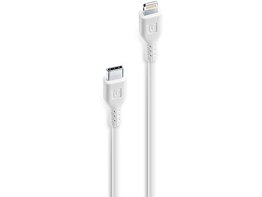 CELLULAR LINE USB-C to Lightning - Lade- und -Datenübertragungskabel (Weiss)