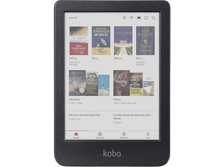 KOBO EReader Clara Colour Zwart
