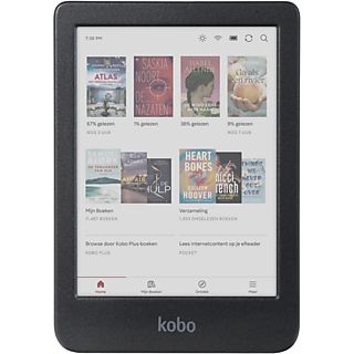 KOBO Clara Colour Zwart - 6 inch - 16 GB (ongeveer 12.000 e-books) - Waterdicht (IP8X)