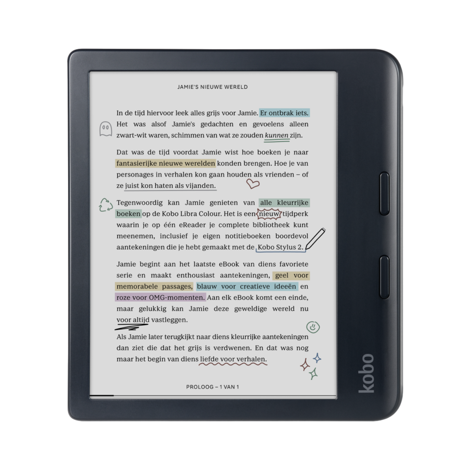 Black Friday deal | KOBO Libra Colour Zwart | 7 inch | 32 GB