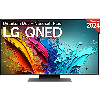 TV QNED 50" - LG 50QNED87T6B, UHD 4K, Procesador Inteligente 4K α8, Smart TV, DVB-T2 (H.265), Negro Grafito