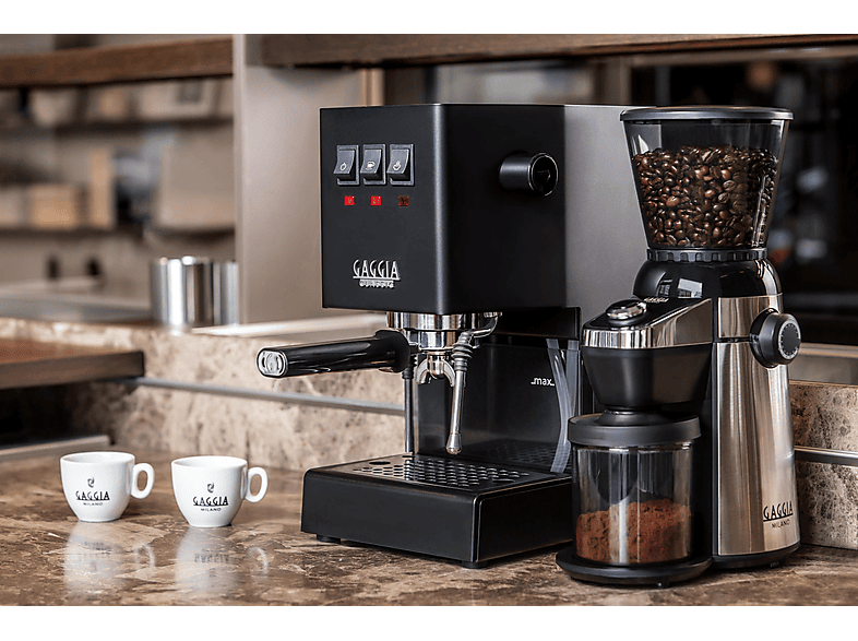 Gaggia RI8123/01 MD15 Kaffeemühle (Silber, 150 Watt, integriertes Mahlwerk) — Foto 5 von 5