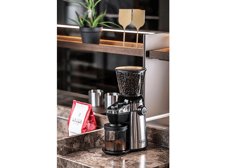 Gaggia RI8123/01 MD15 Kaffeemühle (Silber, 150 Watt, integriertes Mahlwerk) — Foto 4 von 5