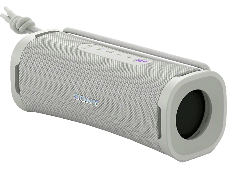 Sony ULT Field 1 Kabelloser, tragbarer Bluetooth-Lautsprecher mit ULT Power Sound, IP67, Wasser-, Staub- und Stoßfest, 12 h Akkulaufzeit, Off-White; Bluetooth Lautsprecher