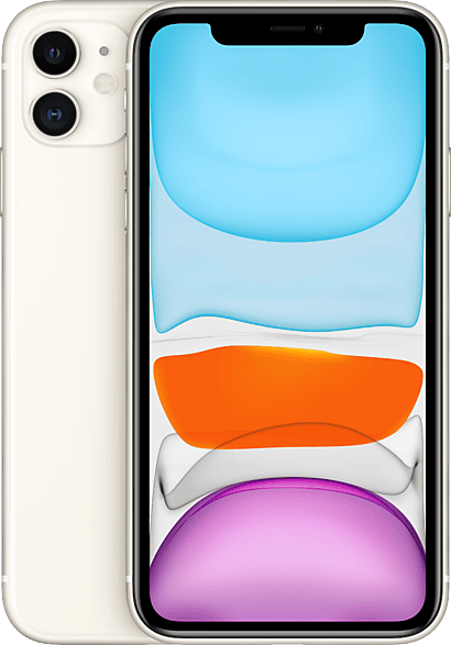 APPLE IPHONE 11 128 GB SingleSIM Fehér Kártyafüggetlen Okostelefon