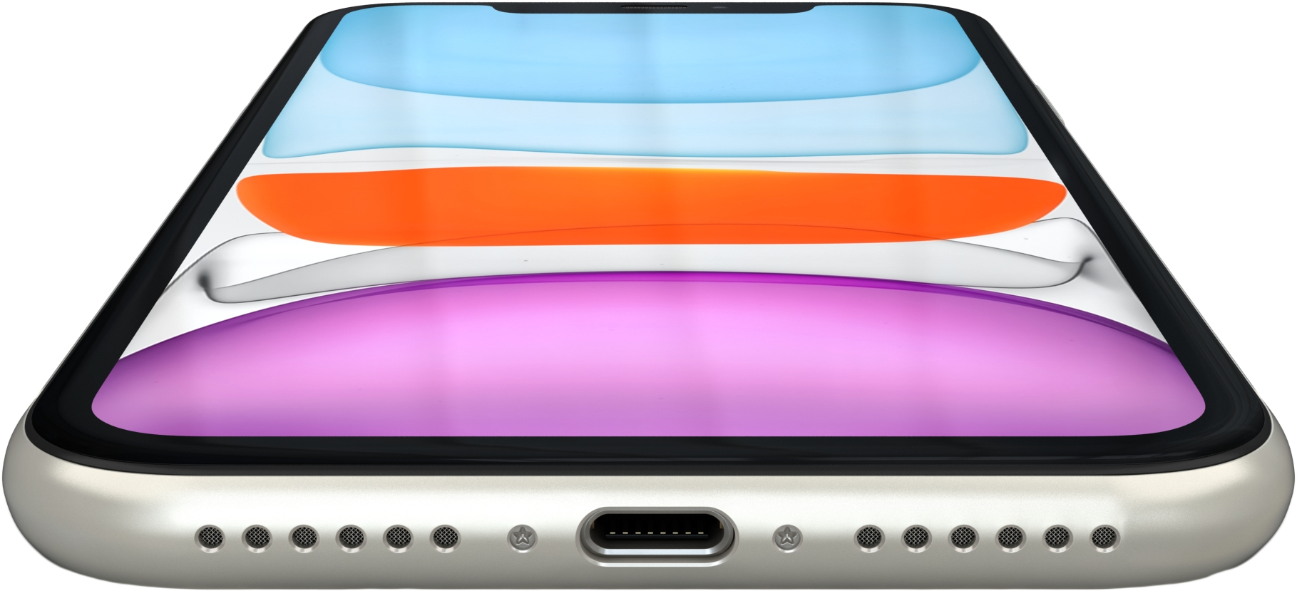 APPLE IPHONE 11 128 GB SingleSIM Fehér Kártyafüggetlen Okostelefon
