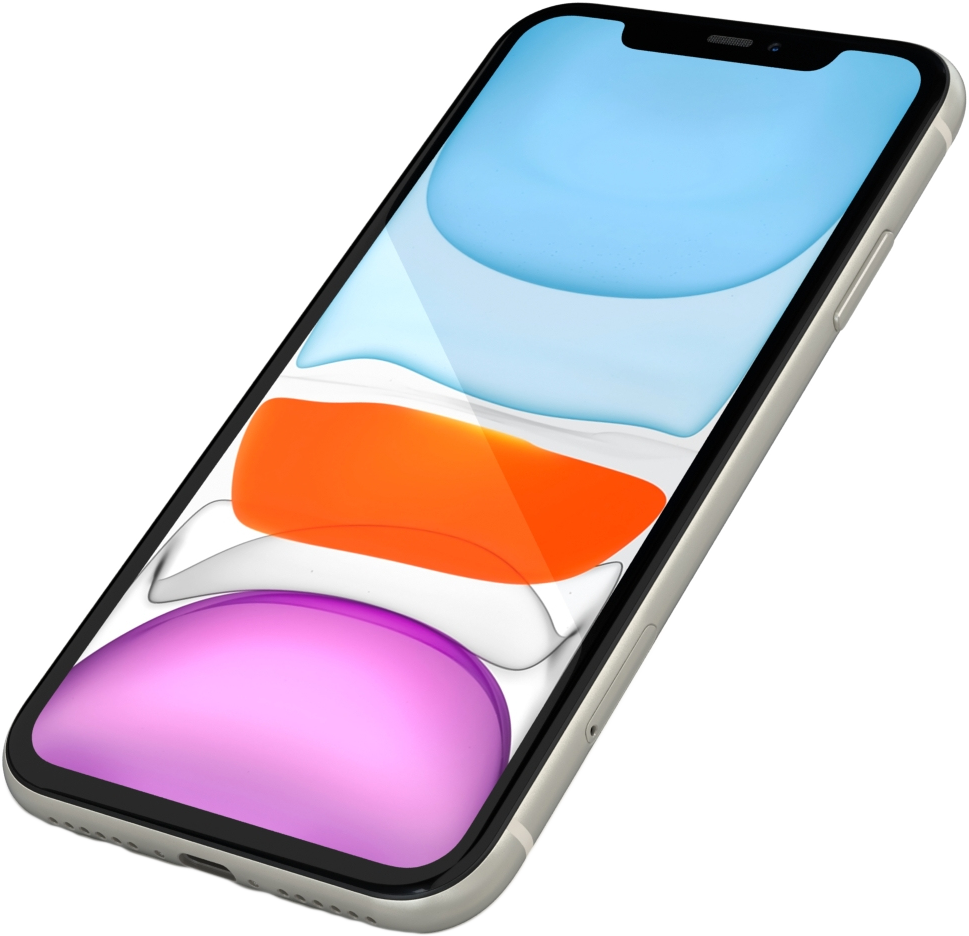 APPLE IPHONE 11 128 GB SingleSIM Fehér Kártyafüggetlen Okostelefon