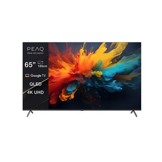 PEAQ PTV 65GQU-5024C 65'' Google QLED TV (65 Zoll / 164 cm, QLED 4K, SMART TV)