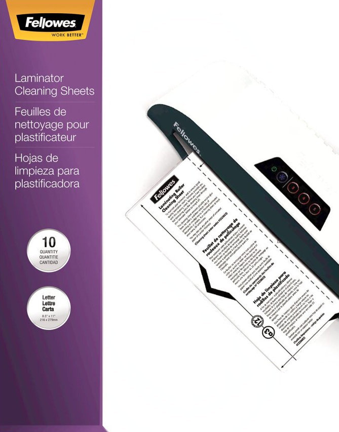 Arkusze czyszczące do laminatora FELLOWES 10 szt. 5320604