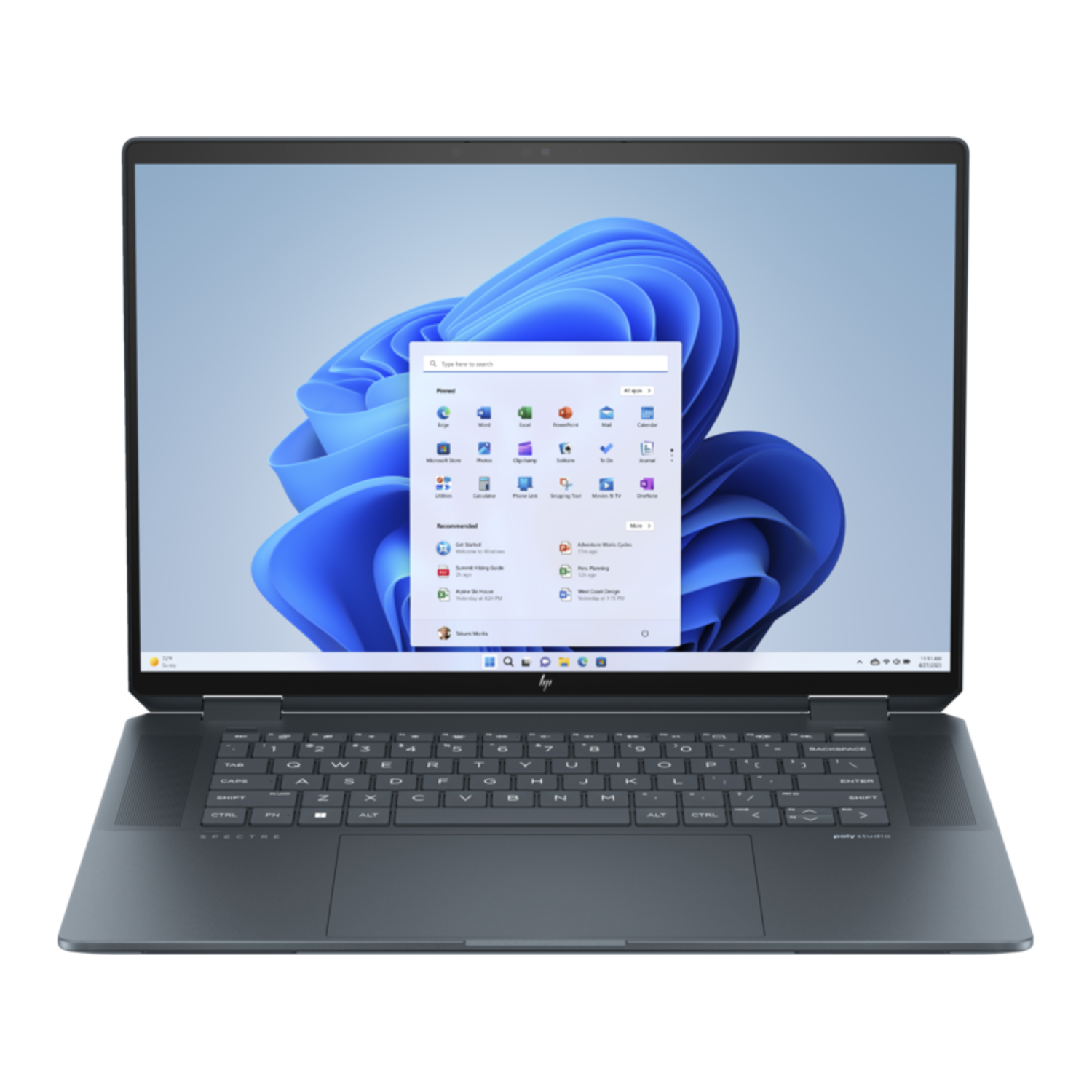HP Spectre x360 16-aa0016nb - 16 pouces - 2.8K - Intel Core Ultra 7 155H - 16 GB - 1 TB - GeForce RTX™ 4050