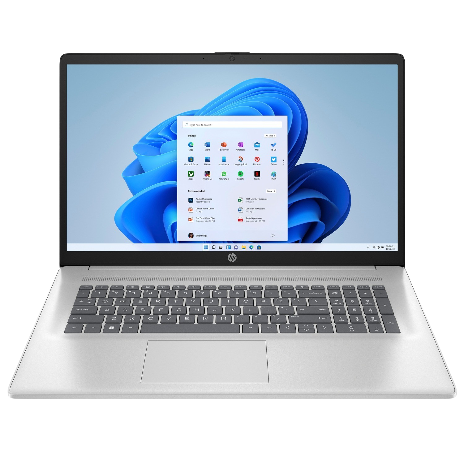 HP 17-cn4003nb - 17.3 pouces - Full-HD - Intel Core 5 120U - 16 GB - 512 GB - Core™ Onboard Graphics