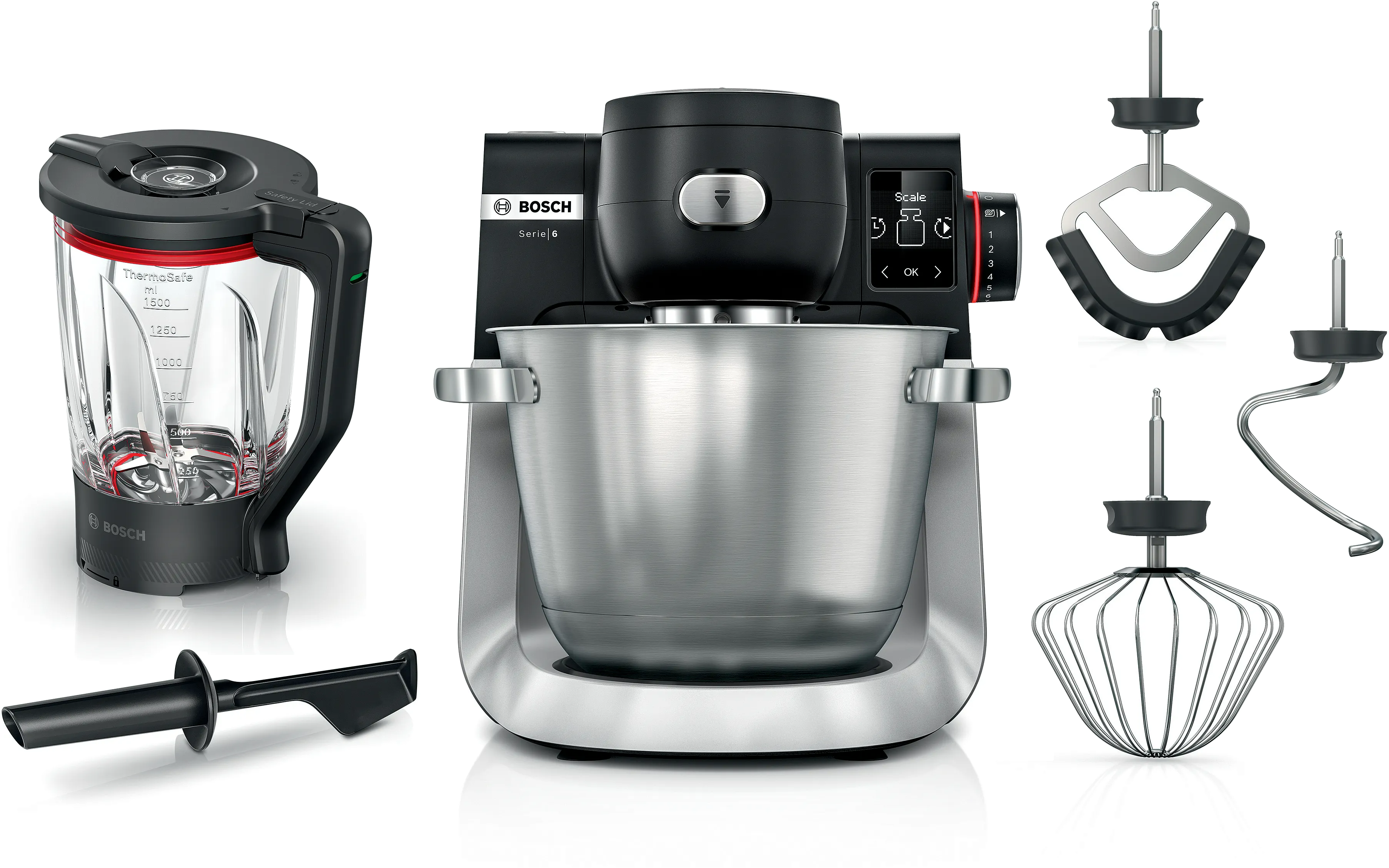 BOSCH MUMS6ZS17 Serie6 konyhai robotgép - 1600 W 7 fok.+pill. szenzorvezérelt automata program