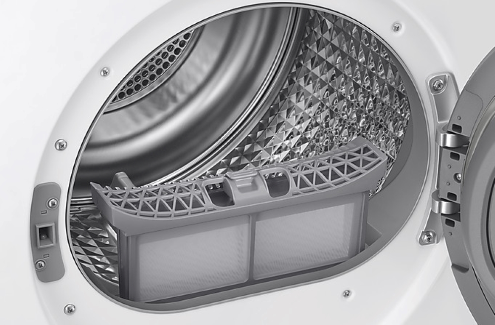 Suszarka SAMSUNG Bespoke AI™ DV90BB7445GWS6 Optimal Dry 9 kg Biała