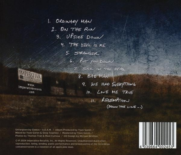 CD-Cover mit Titelliste. Ein Barcode befindet sich unten rechts.