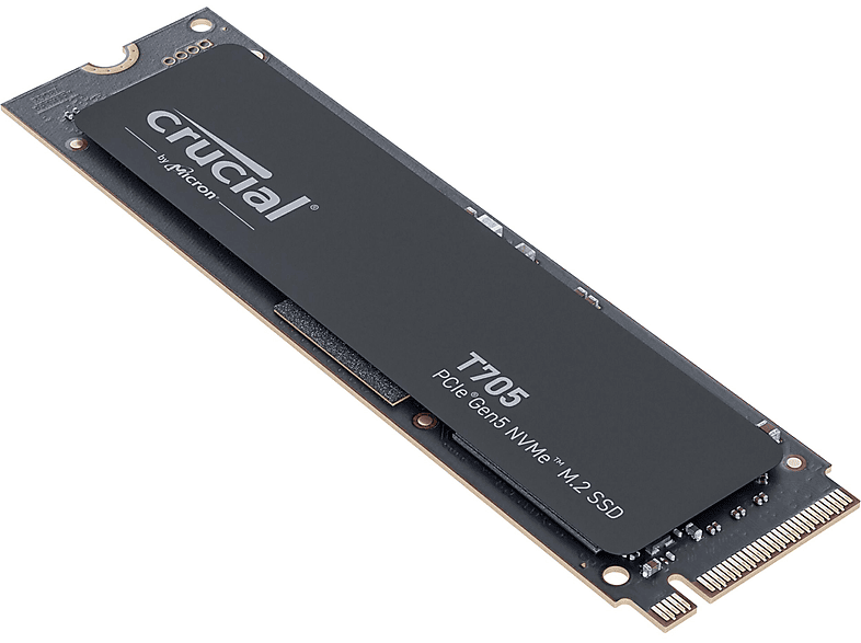 Thumbnail - CRUCIAL T705 PCIe Gen5 NVMe Festplatte, 2 TB SSD M.2, intern