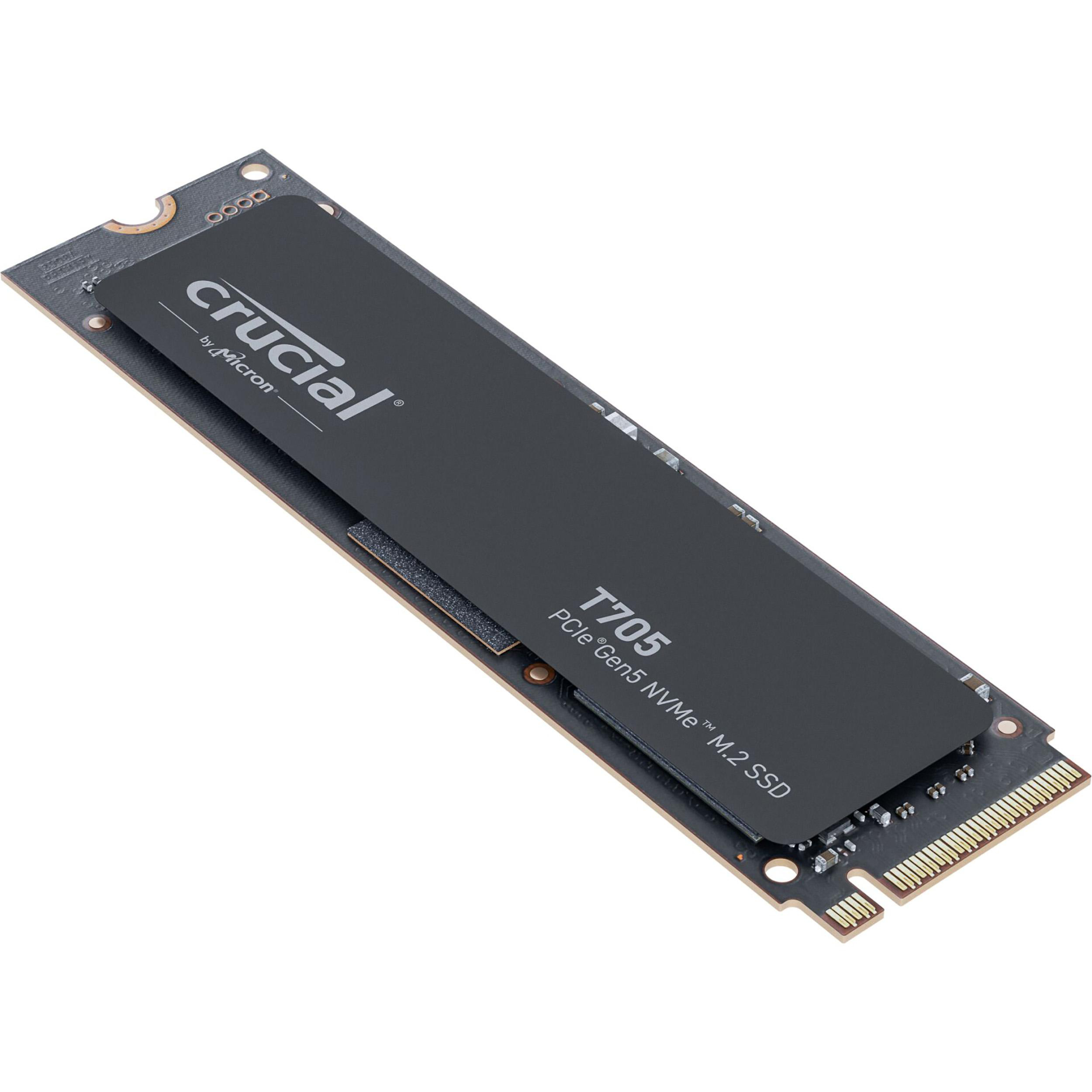 CRUCIAL T705 PCIe Gen5 NVMe Festplatte, 4 TB SSD M.2, intern