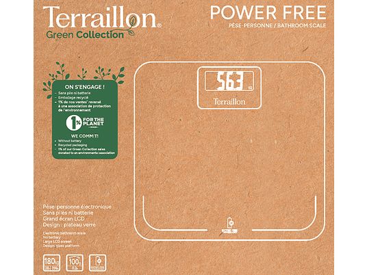 TERRAILLON Power Free - Bilancia dinamo (Blu)