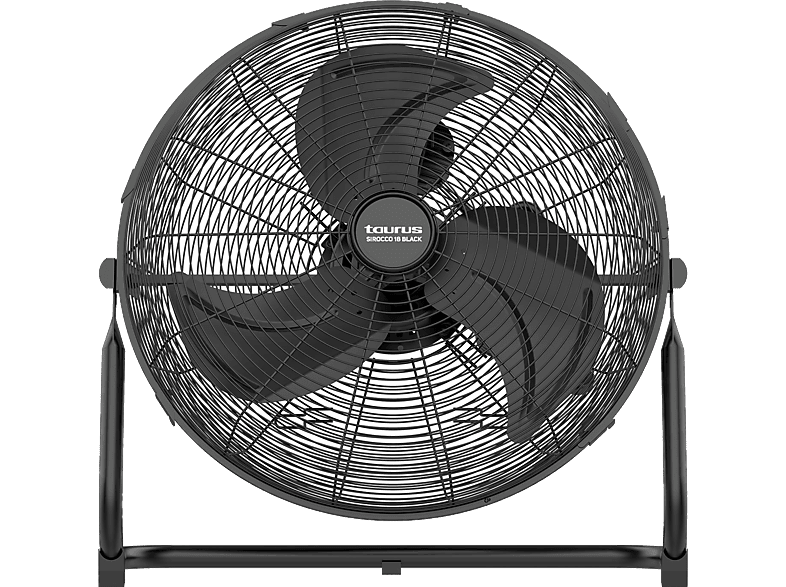 REACONDICIONADO Seminuevo Muy bueno Ventilador industrial - Taurus Sirocco 18 Black, 3 velocidades, 120 V, Negro
