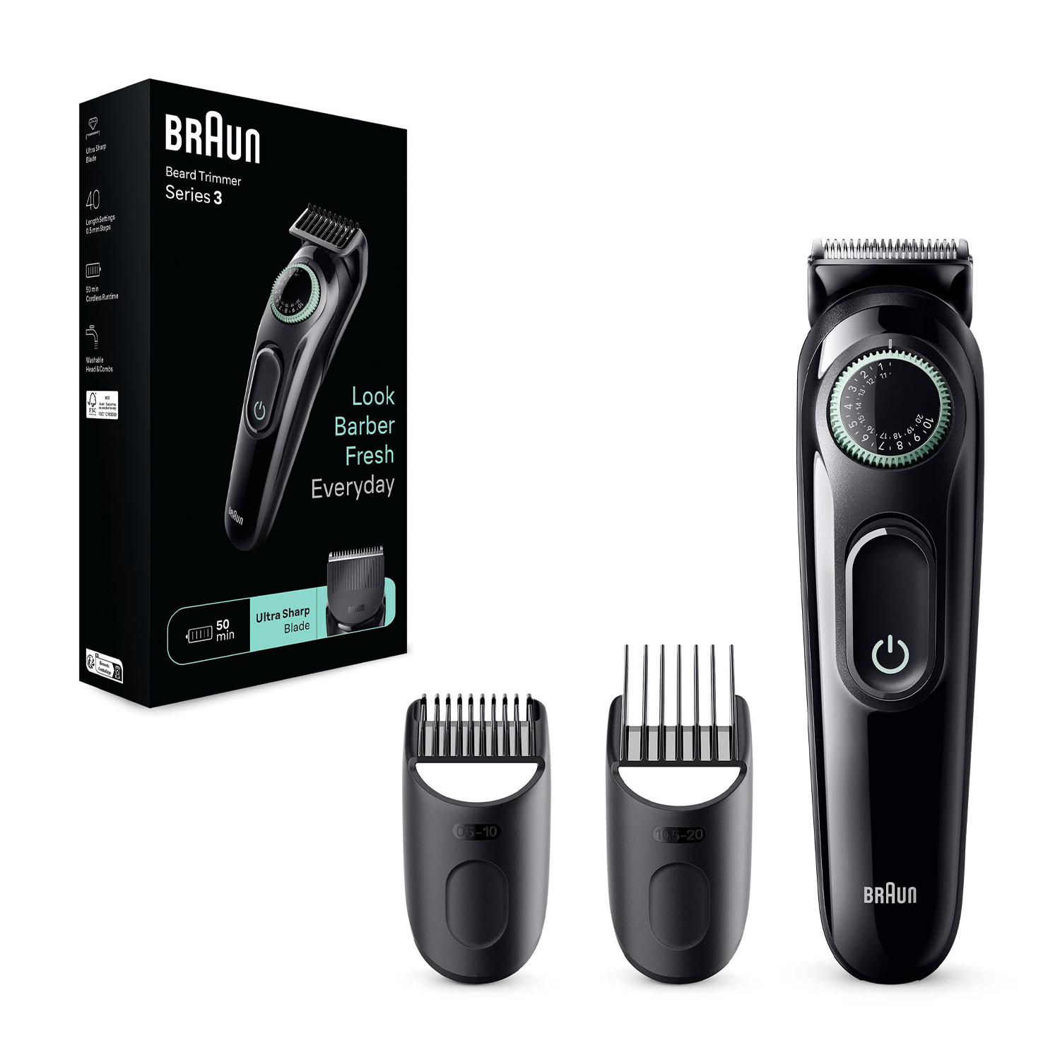 Regolabarba Braun Bt3411