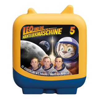 TONIES Clever Tonie: Leo und die Abenteuermaschine 5 - Leo und die Mondlandung - Personaggio audio /I (Multicolore)