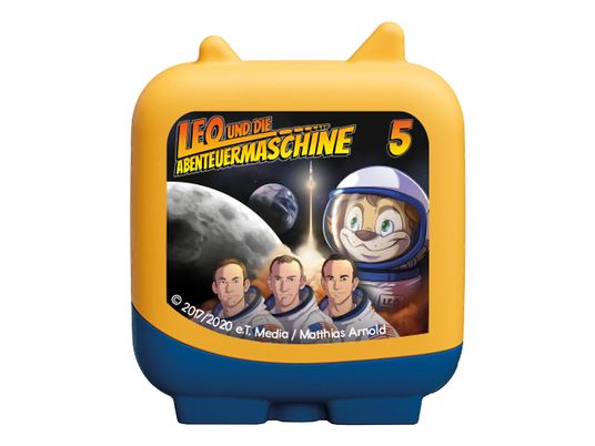 TONIES Clever Tonie: Leo und die Abenteuermaschine 5 - Leo und die Mondlandung - Hörfigur /D (Mehrfarbig)