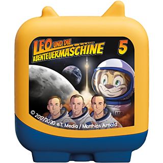 TONIES Clever Tonie: Leo und die Abenteuermaschine 5 - Leo und die Mondlandung - Personaggio audio /I (Multicolore)