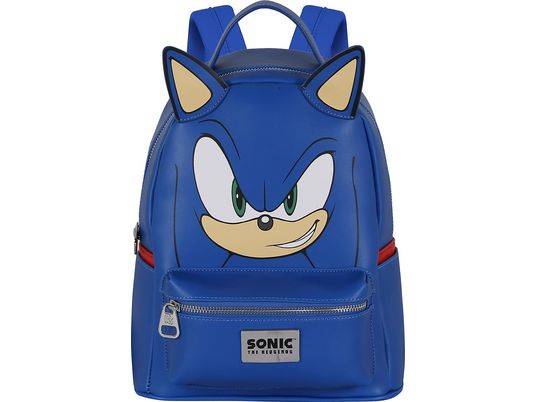 KARACTERMANIA Sonic the Hedgehog : Heady Sonic Face - Sac à dos (bleu/crème/rouge)