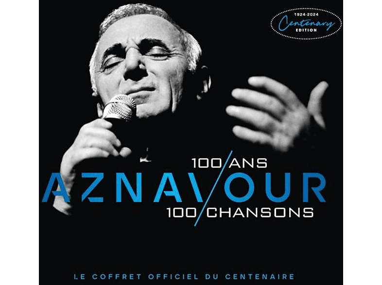 Charles Aznavour - 100 Ans, 100 Chansons - (CD)