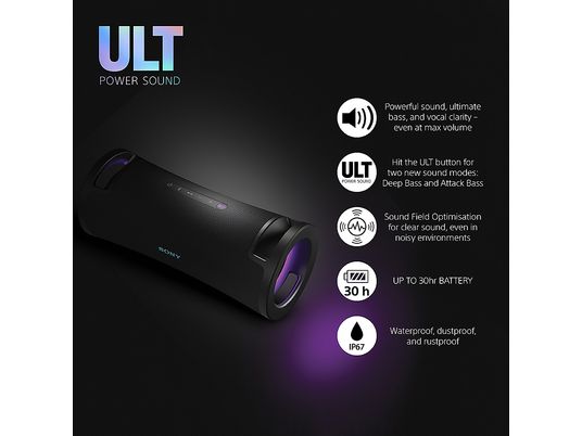 SONY ULT FIELD 7 - Altoparlanti Bluetooth (Nero)