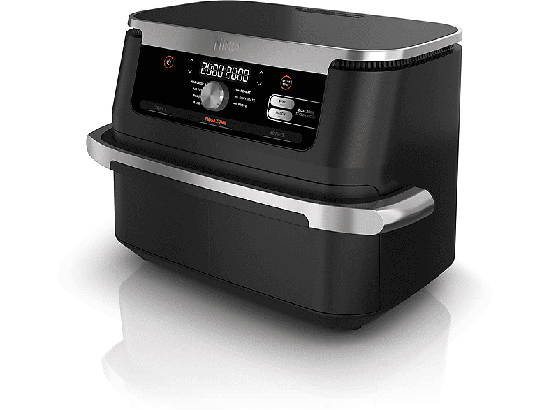 Ninja AF500EU Foodi Flex Drawer Heißluftfritteuse 10,4 l, 2470 Watt, Schwarz — Foto 2 von 5