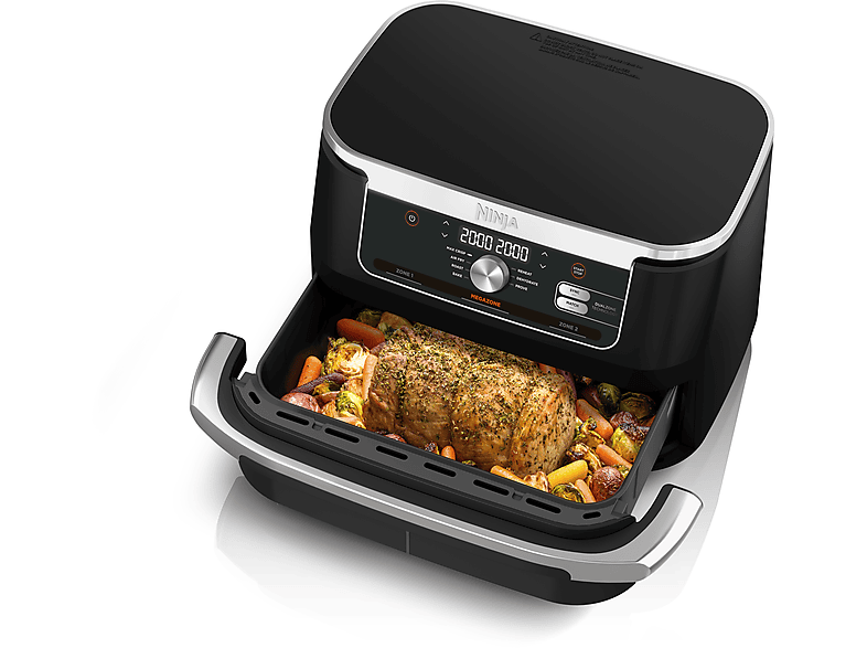 Ninja AF500EU Foodi Flex Drawer Heißluftfritteuse 10,4 l, 2470 Watt, Schwarz — Foto 3 von 5