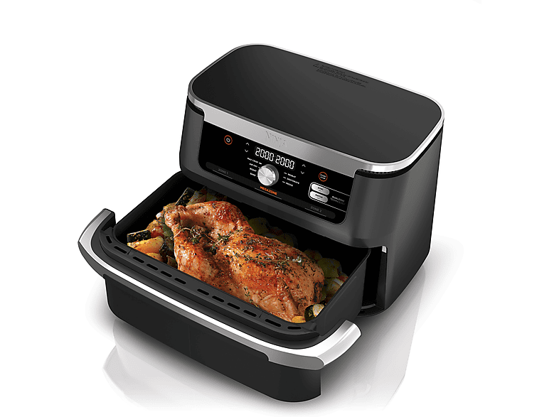 Ninja AF500EU Foodi Flex Drawer Heißluftfritteuse 10,4 l, 2470 Watt, Schwarz — Foto 5 von 5