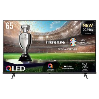 TV QLED 65" - Hisense 65E7NQ, UHD 4K, HDR10+, Modo Juego, Dobly MS12, Quad Core/MT9603, AI, Air Play, Negro