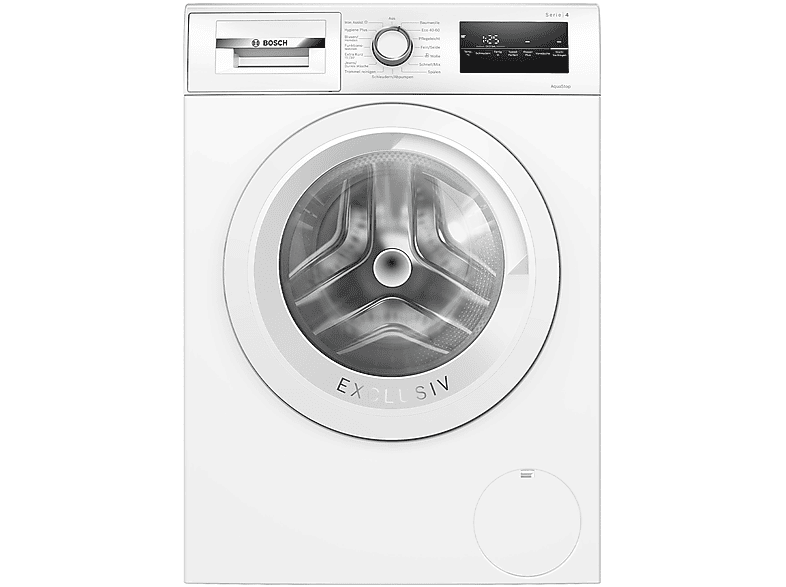 Bosch Wan28299 Lavatrice, Caricamento frontale, 8 kg, 59 cm, Classe A, Plancia in Tedesco