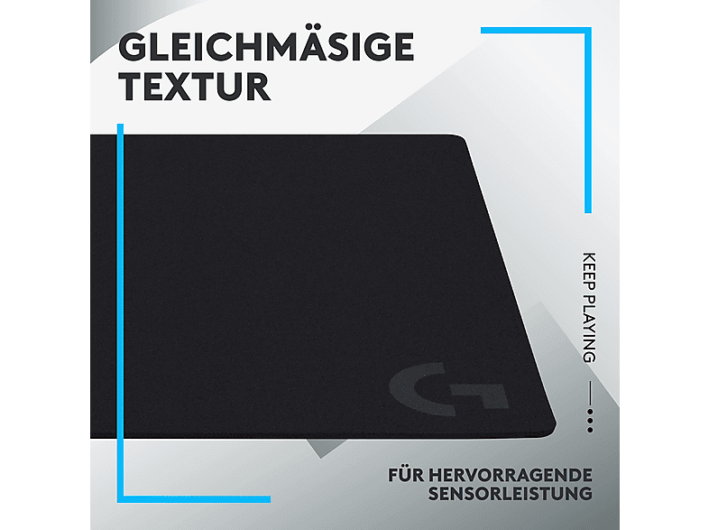 Thumbnail - LOGITECH G640 Cloth Large Gaming Mauspad (400 mm x 460 mm)
