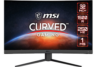 MSI G32C4X 31,5'' Ívelt FullHD 250 Hz 16:9 Adaptive-Sync VA LED Gamer monitor