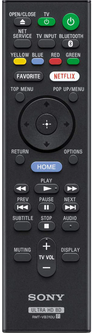 SONY UBPX800M2B 4k UHD BD lejátszó, Dolby Atmos, HDR, DTS X